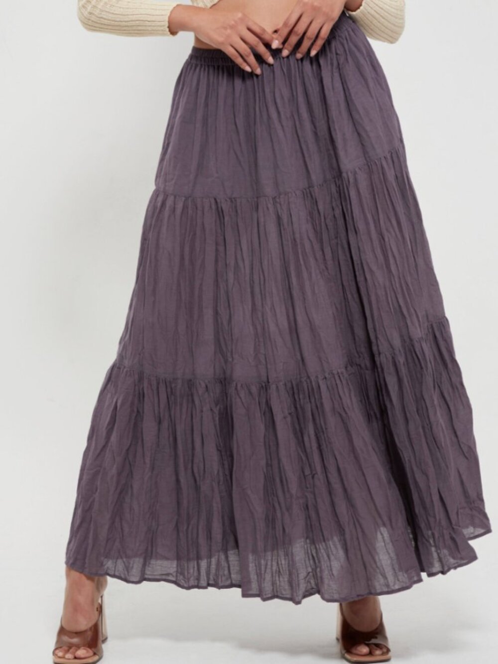 Aritzia Talula Babaton Prairie Midi Skirt